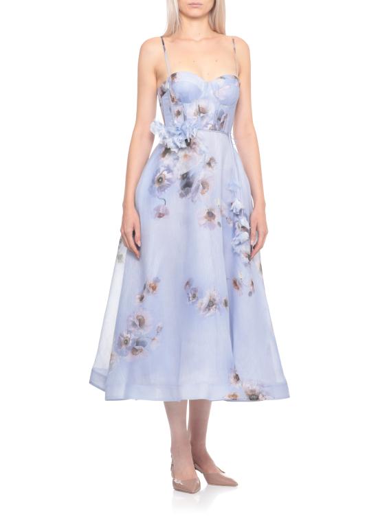 25FW 짐머만 미디 원피스 5775DF251 LILPP Purple - ZIMMERMANN