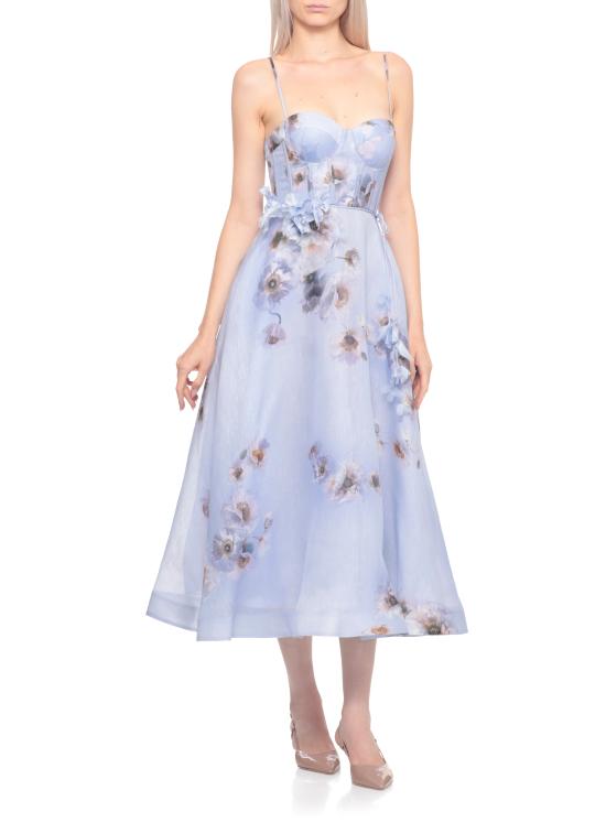 25FW 짐머만 미디 원피스 5775DF251 LILPP Purple - ZIMMERMANN