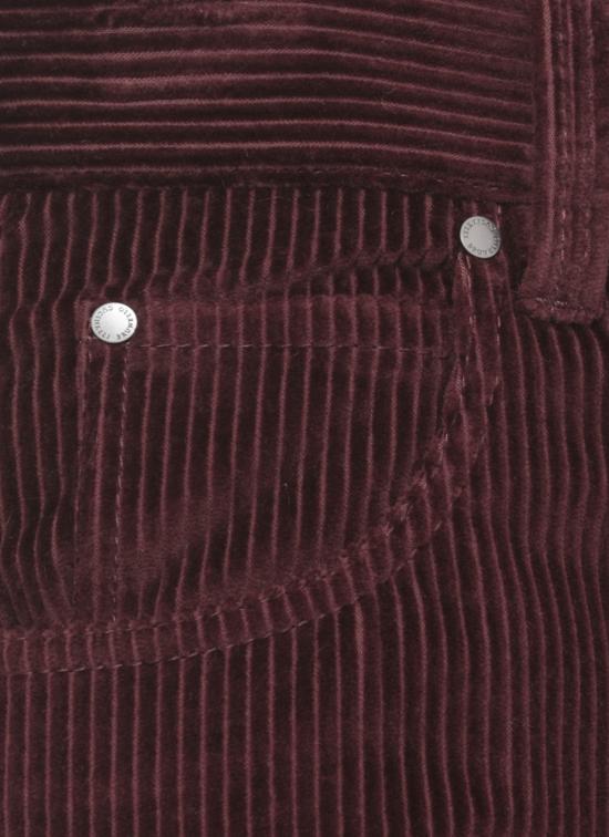 25FW 브루넬로 쿠치넬리 스트레이트 팬츠 MA180P9075 C4243 Bordeaux - BRUNELLO CUCINELLI