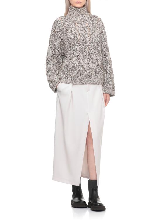 25FW 브루넬로 쿠치넬리 터틀넥 MGR372904 CME31 Ivory - BRUNELLO CUCINELLI