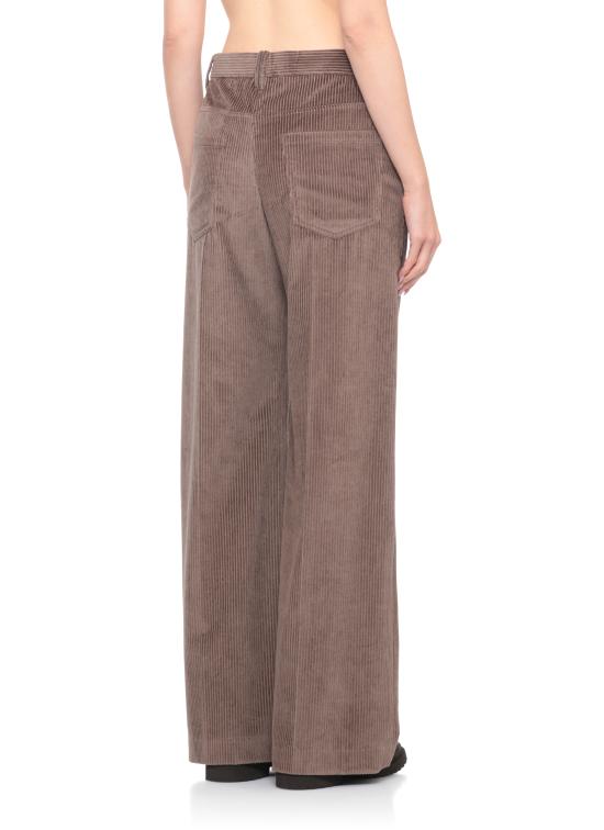 25FW 브루넬로 쿠치넬리 스트레이트 팬츠 MA180P8724 C649 Brown - BRUNELLO CUCINELLI