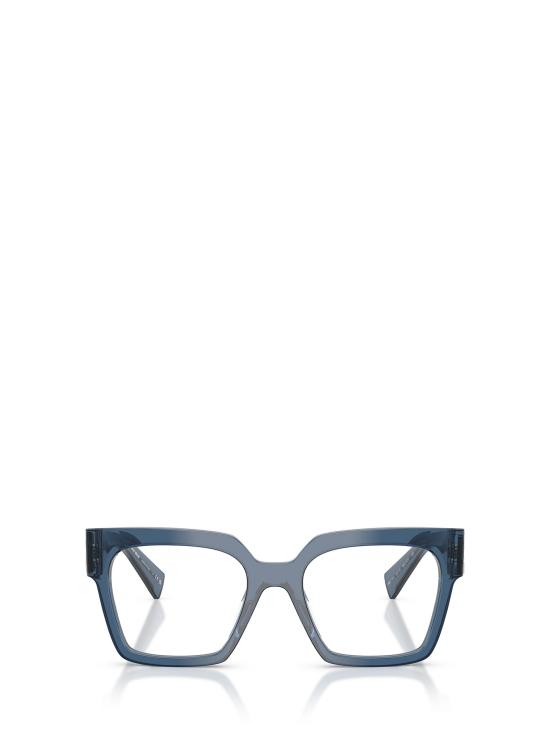26FW 미우미우 안경 MU 04UV 08Q1O1 BLUE TRANSPARENT