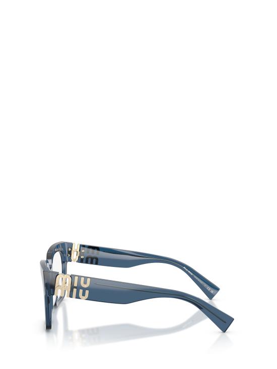26FW 미우미우 안경 MU 04UV 08Q1O1 BLUE TRANSPARENT - MIU MIU
