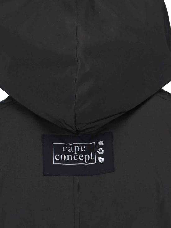 25FW Càpe 롱패딩 MIDDLE CAMELIA 0010 Black - OTHER BRANDS