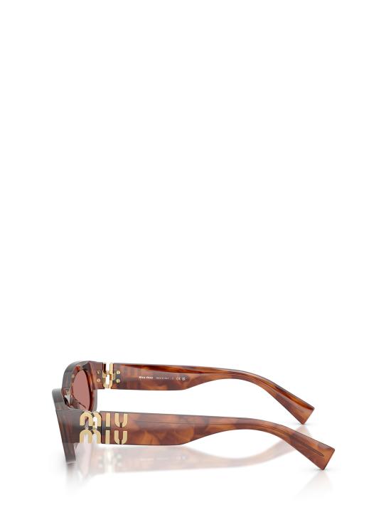 26FW 미우미우 선글라스 MU B04S 26E80B STRIPED TOBACCO - MIU MIU