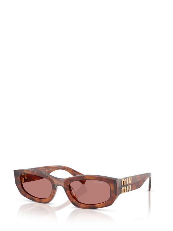 26FW 미우미우 선글라스 MU B04S 26E80B STRIPED TOBACCO - MIU MIU