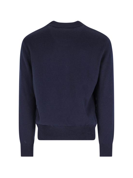 25FW 선플라워 스웨터 3039 2 NAVY Blue - SUNFLOWER