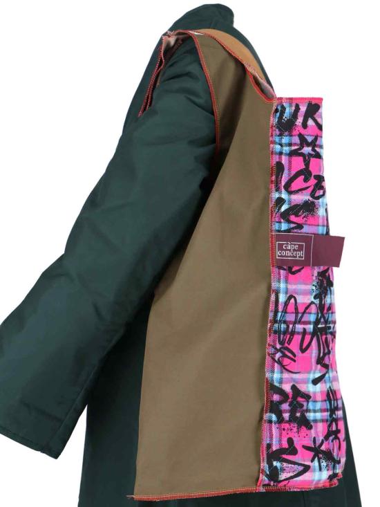 25FW Càpe 롱패딩 MIDDLE BEI 0024 Green - OTHER BRANDS