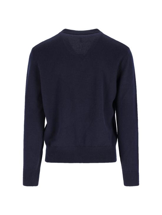 25FW 선플라워 스웨터 3039 3 NAVY Blue - SUNFLOWER