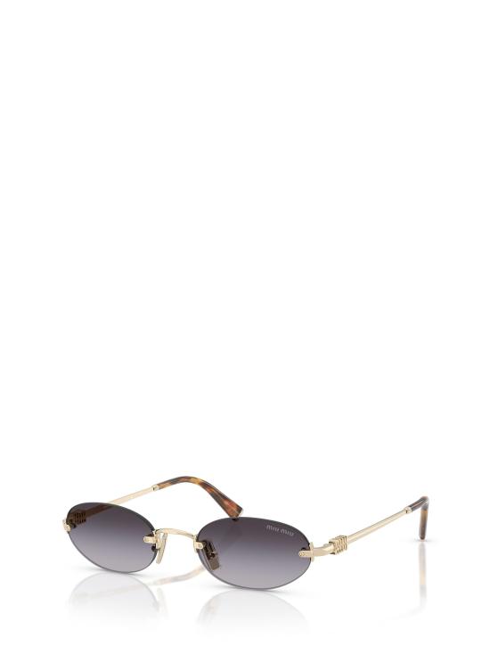 26FW 미우미우 선글라스 MU A54S ZVN5D1 PALE GOLD - MIU MIU
