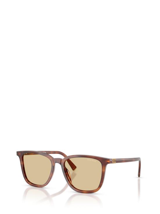 26FW 미우미우 선글라스 MU B03S 26E10R STRIPED TOBACCO - MIU MIU