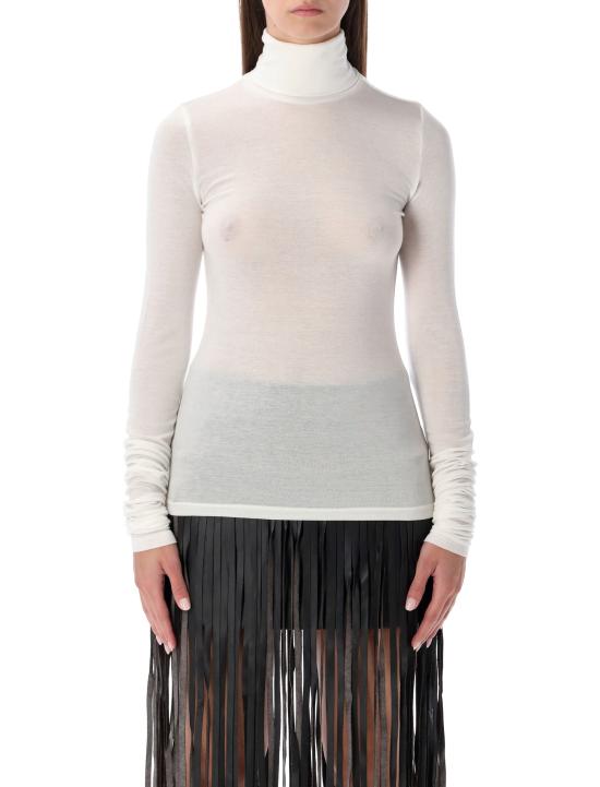 25FW 더 가먼트 반팔 티셔츠 21026 001 CREAM