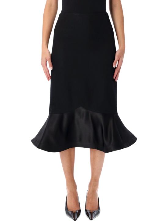 25FW 펜디 미디 스커트 FQ7687AJYF F0GME BLACK