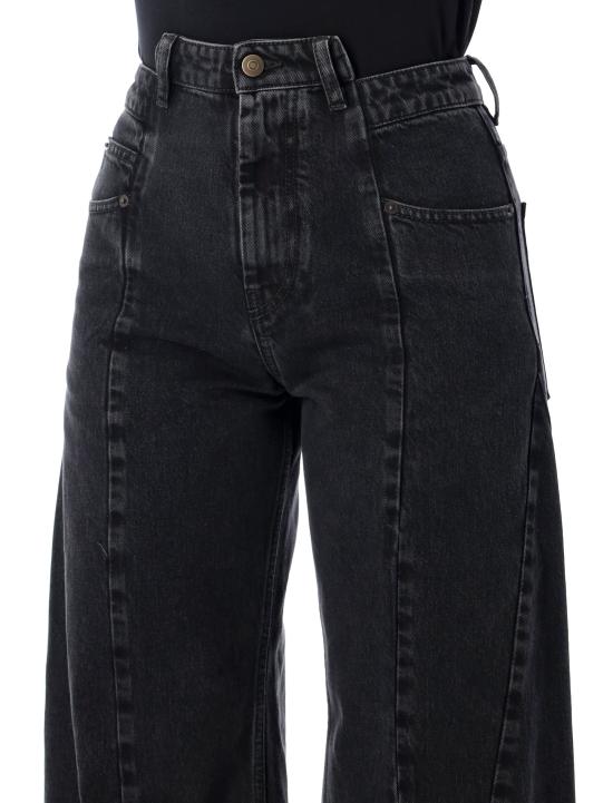 25FW 마르지엘라 스트레이트 팬츠 S51LA0133S30496 961 MEDIUMBLACKSTONE - MAISON MARGIELA