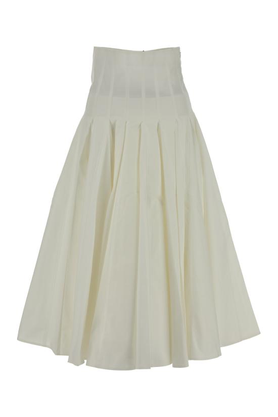 25FW 자크뮈스 롱 스커트 SKW00640AW00648 100 WHITE