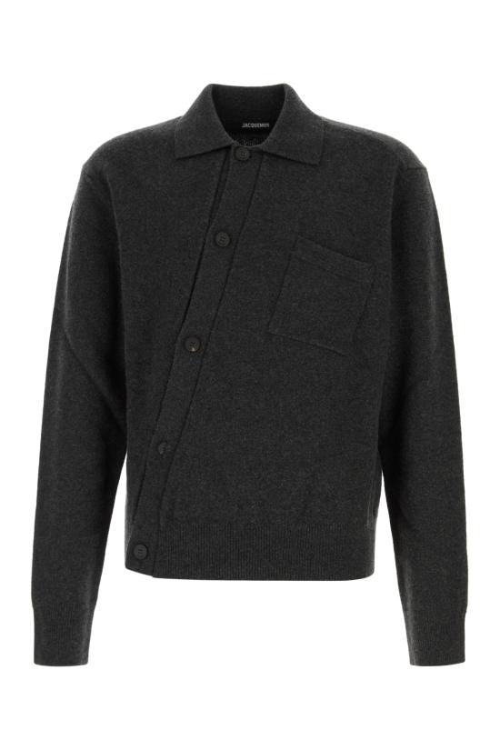 25FW 자크뮈스 스웨터 CDM00570AK00282 970 DARKGREY