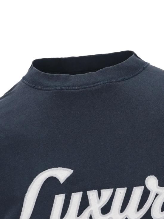 25FW 발렌시아가 반팔 티셔츠 850345TTVB6 8593 NAVYWHITE - BALENCIAGA