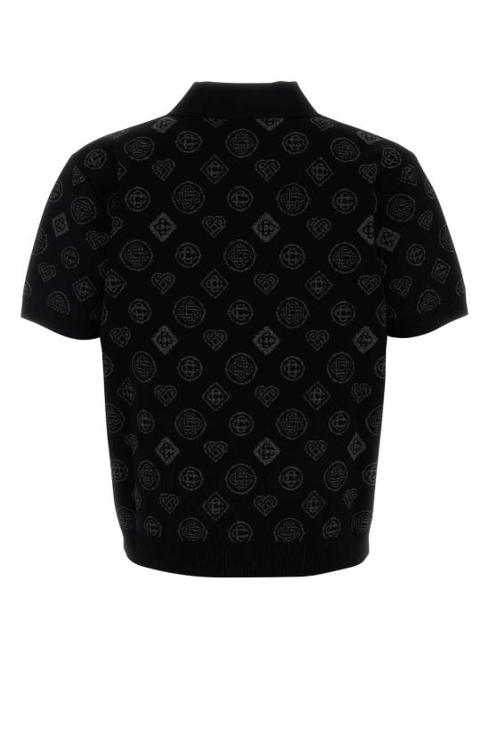 25FW 카사블랑카 반팔 티셔츠 MAW25KW112601 BLACK - CASABLANCA