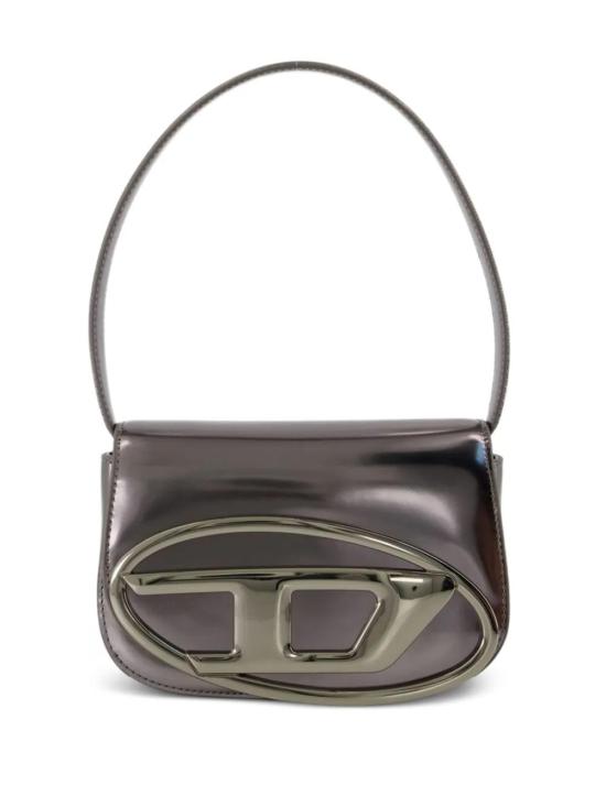 25FW 디젤 1DR 숄더백 인 미러드 레더 X08396PS202 H0926 GUNMETAL