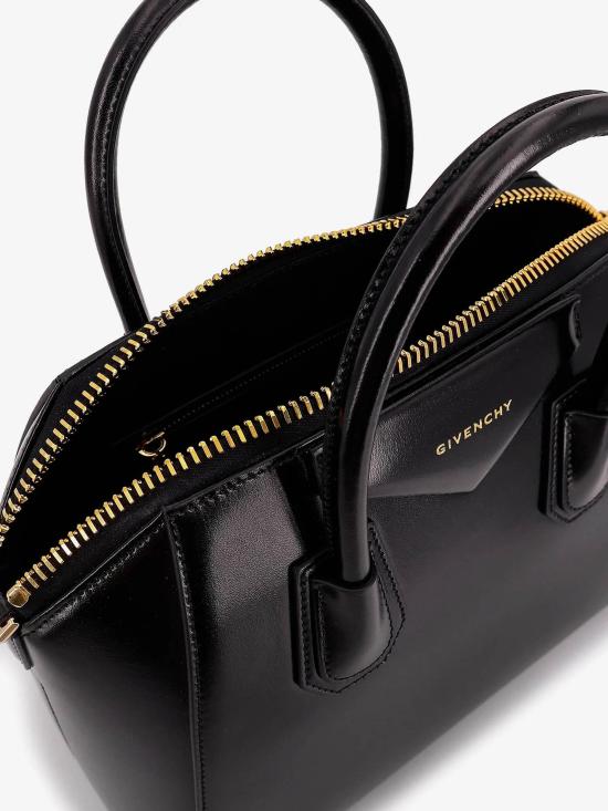 25FW 지방시 안티고나 레더 토트백 BB5149B2AT 001 BLACK - GIVENCHY