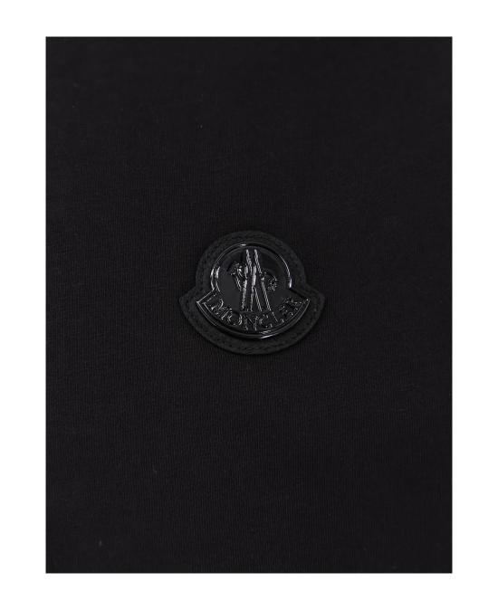 25FW 몽클레어 반팔 티셔츠 K24048C0000289AYW 999 BLACK - MONCLER