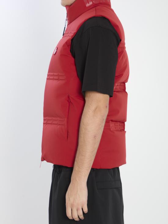 25FW 몽클레어 베스트 K24041A00016M6979 463 RED - MONCLER