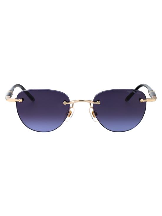 25FW 몽블랑 선글라스 MB0412S 006 GOLD BLACK BLUE