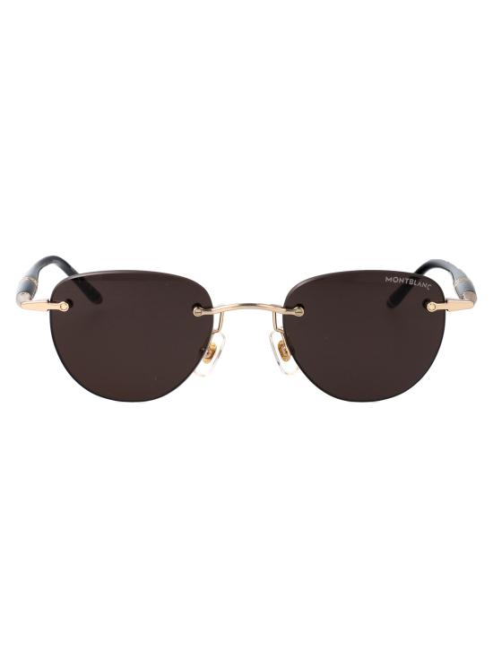25FW 몽블랑 선글라스 MB0412S 005 GOLD BLACK GREY