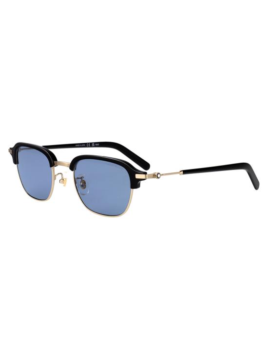 25FW 몽블랑 선글라스 MB0390S 002 GOLD BLUE - MONTBLANC
