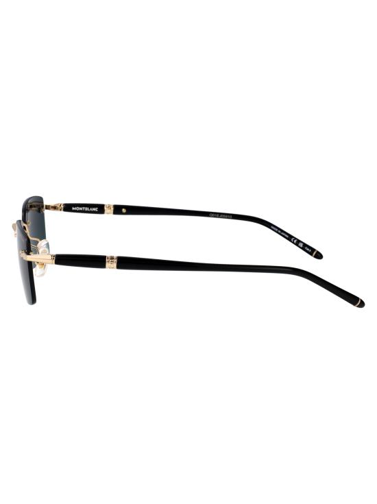 25FW 몽블랑 선글라스 MB0344S 008 GOLD BLACK GREY - MONTBLANC