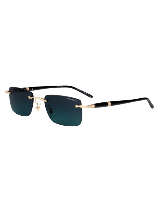 25FW 몽블랑 선글라스 MB0344S 008 GOLD BLACK GREY - MONTBLANC