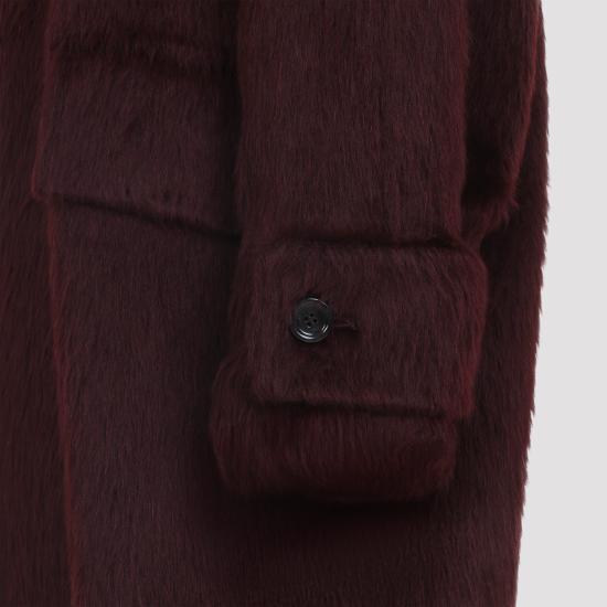 25FW 막스마라 알파카 울 롱 코트 2521016373600003 RED - MAX MARA