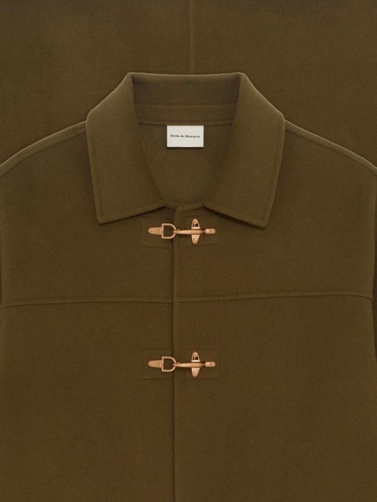 25FW 드롤드무슈 코트 IJT248WO042KK GREEN - DROLE DE MONSIEUR