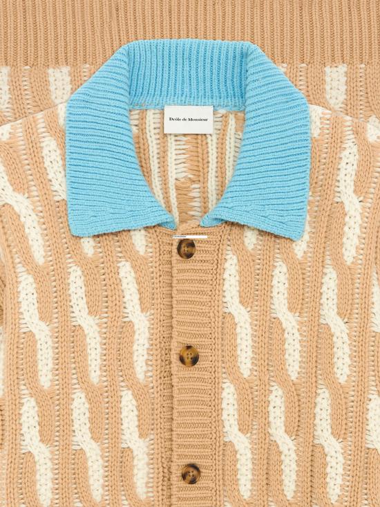 25FW 드롤드무슈 스웨터 ICA157WO018OW BEIGE - DROLE DE MONSIEUR