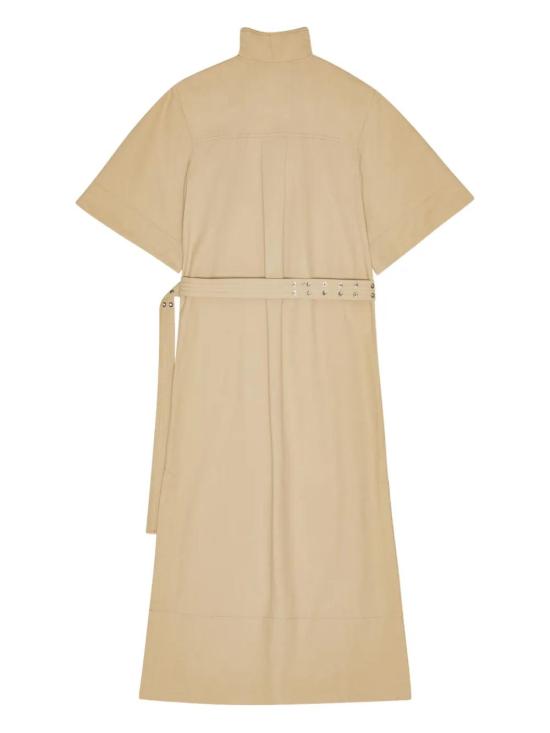 25FW 가니 미디 원피스 W0509 531 BEIGE O TAN - GANNI