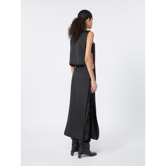 25FW 막스마라 스포츠막스 미디 원피스 2522226053600002 BLACK - MAX MARA SPORTMAX FASHION