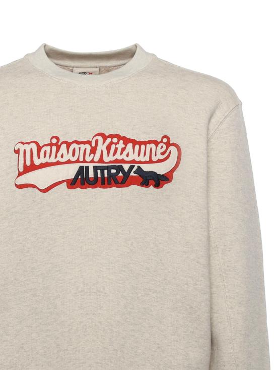 25FW 오트리 긴팔 티셔츠 SWPX MK1M Mel - AUTRY