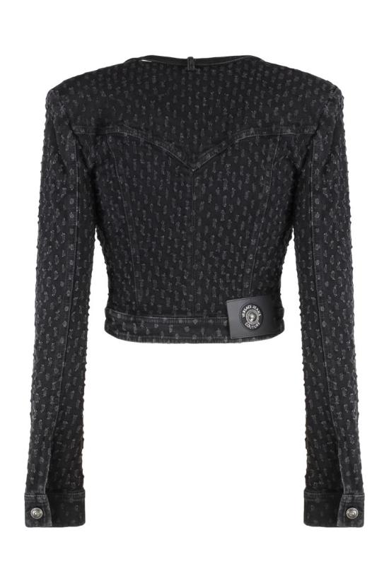 25SS 베르사체 자켓 78HAS45TDW060AG1 909 Black - VERSACE