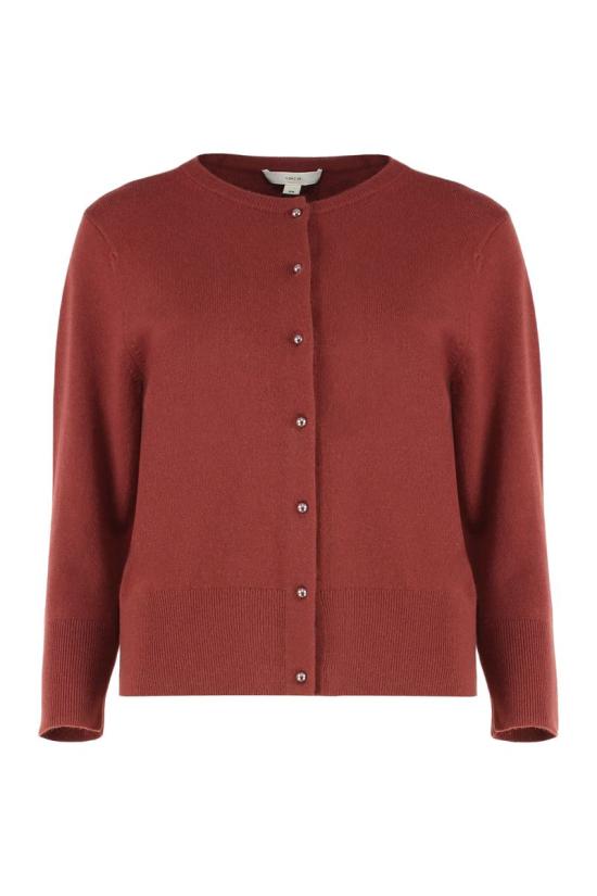 25FW 빈스 가디건 V139179763 946SIE BROWN