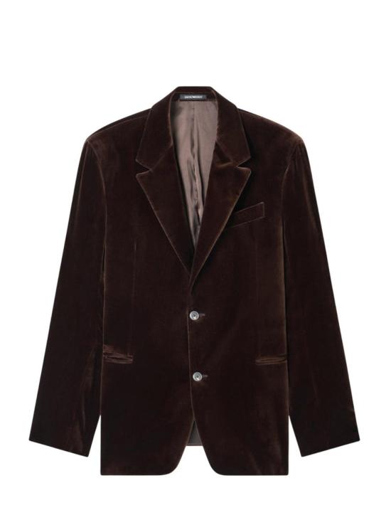 25FW 엠포리오 아르마니 수트 자켓 EM000477TE11044U8122 RAVEN