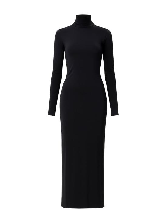 25FW 아마주인 롱 원피스 11JENUDBDEEPBLACK Black