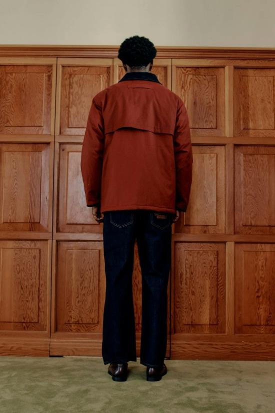  하우스오브써니 자켓 하우스 오브 서니 왁스드 레인 재킷 와인 - HOUSE OF SUNNY