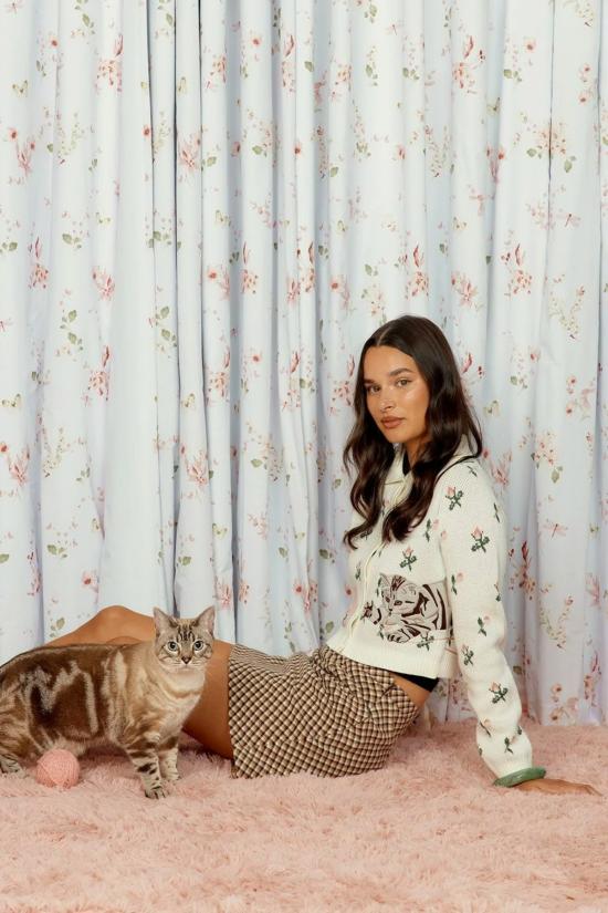  하우스오브써니 가디건 하우스 오브 써니 타임 투 플레이 카디건 밀크 - HOUSE OF SUNNY