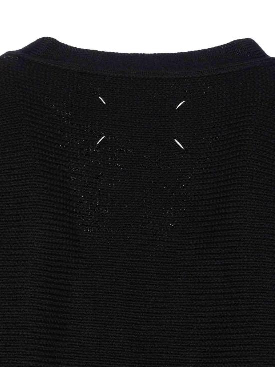 25FW 마르지엘라 V넥 가디건 S67HP0035M13182900 Black - MAISON MARGIELA