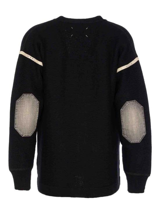 25FW 마르지엘라 V넥 가디건 S67HP0035M13182900 Black - MAISON MARGIELA