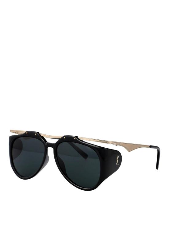 25FW 생로랑 선글라스 SLM137AMELIA001 Black - SAINT LAURENT