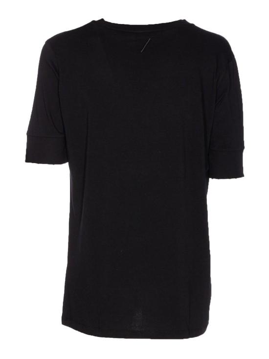 25FW 톰크롬 반팔 티셔츠 MTS903BLACK Black - THOM KROM