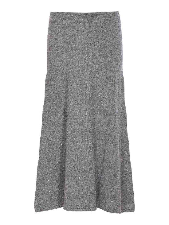 25FW 리우조 미디 스커트 MF5295MA27R04485 Grey - LIU JO