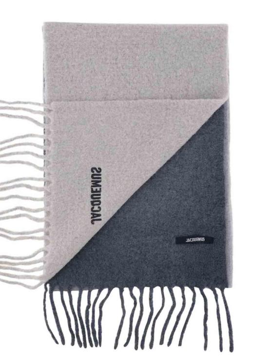 26FW 자크뮈스 레샤페 모아종 그라디언트 머플러 ACU00574AOT4032915 Grey - JACQUEMUS
