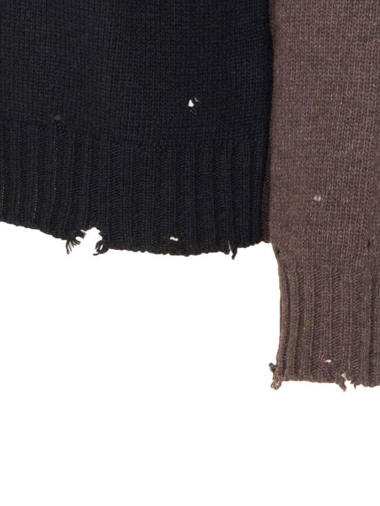 26FW MM6 메종마르지엘라 스웨터 SH2HL0028M13160961 Black - MM6 MAISON MARGIELA